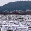 Ледяной затор образовался на реке Лена в Жигаловском районе