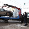 Неправильно припаркованные автомобили полиция начала эвакуировать с улиц