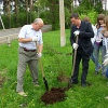 В поселке Пивовариха Иркутского района состоялось открытие Аллеи победителей