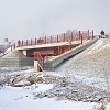 Новый мост через реку Ушаковка в Иркутске сдан в эксплуатацию