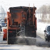 Новый противогололедный реагент протестировали на дорогах Иркутска