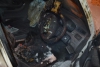 В Иркутске на бульваре Постышева сгорел автомобиль Honda CR-V