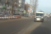 В Иркутске на улице Байкальской водитель микроавтобуса на нерегулируемом